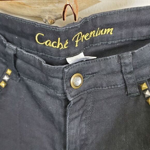 Cache premium studded boot cut jeans - Picture 5 of 6